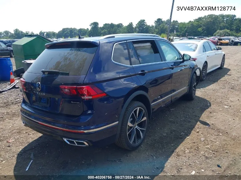 2024 Volkswagen Tiguan 2.0T Sel R-Line VIN: 3VV4B7AXXRM128774 Lot: 40206758