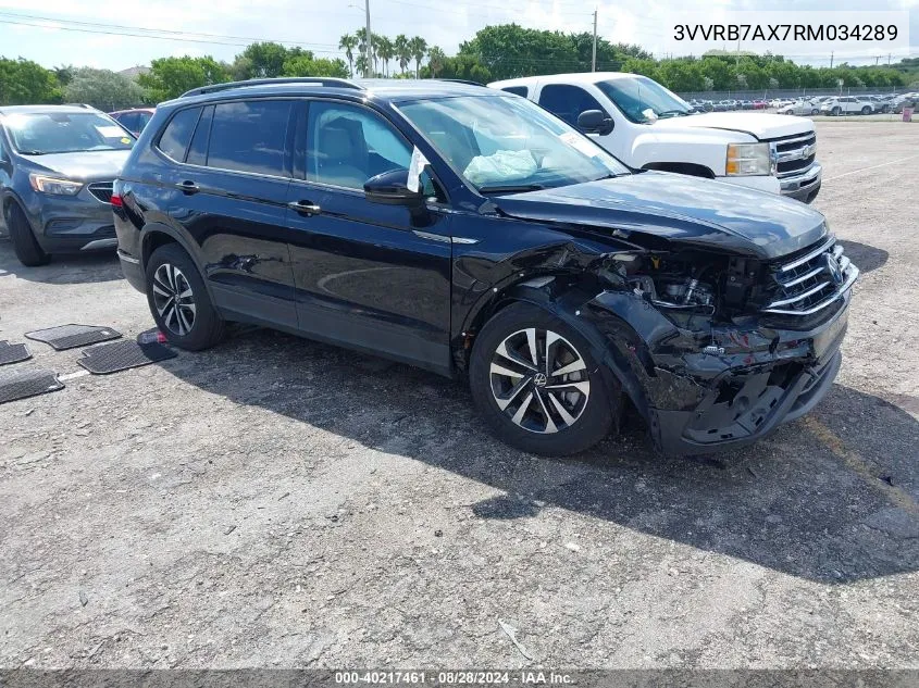 2024 Volkswagen Tiguan 2.0T S VIN: 3VVRB7AX7RM034289 Lot: 40217461