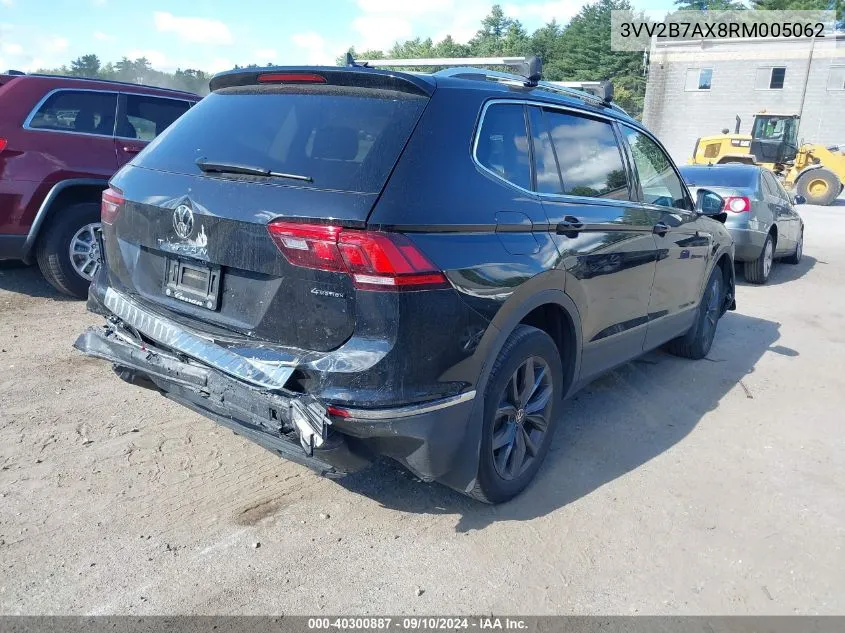 2024 Volkswagen Tiguan 2.0T Se VIN: 3VV2B7AX8RM005062 Lot: 40300887