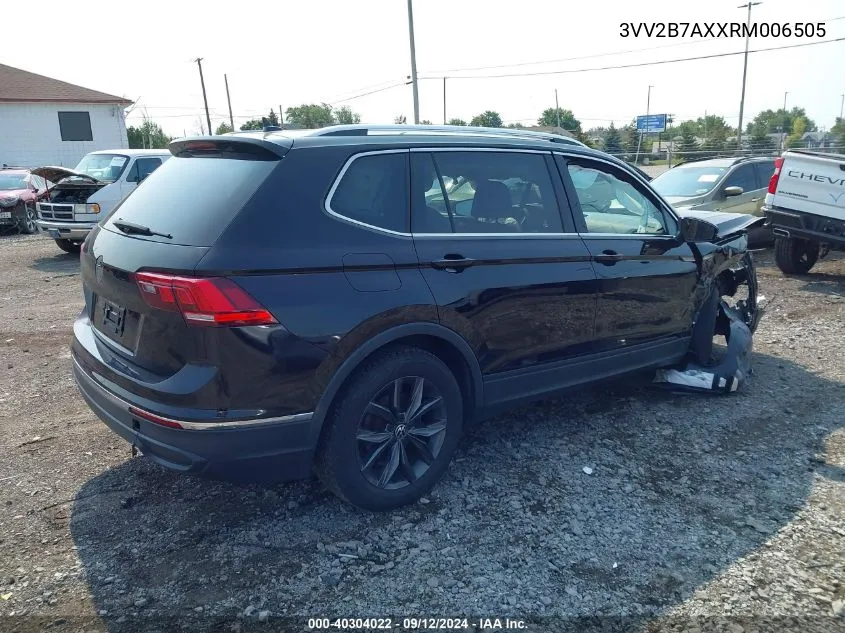 3VV2B7AXXRM006505 2024 Volkswagen Tiguan 2.0T Se