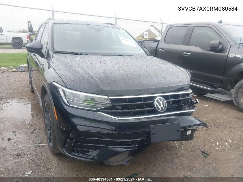 2024 Volkswagen Tiguan 2.0T Se R-Line Black VIN: 3VVCB7AX0RM080584 Lot: 40394561