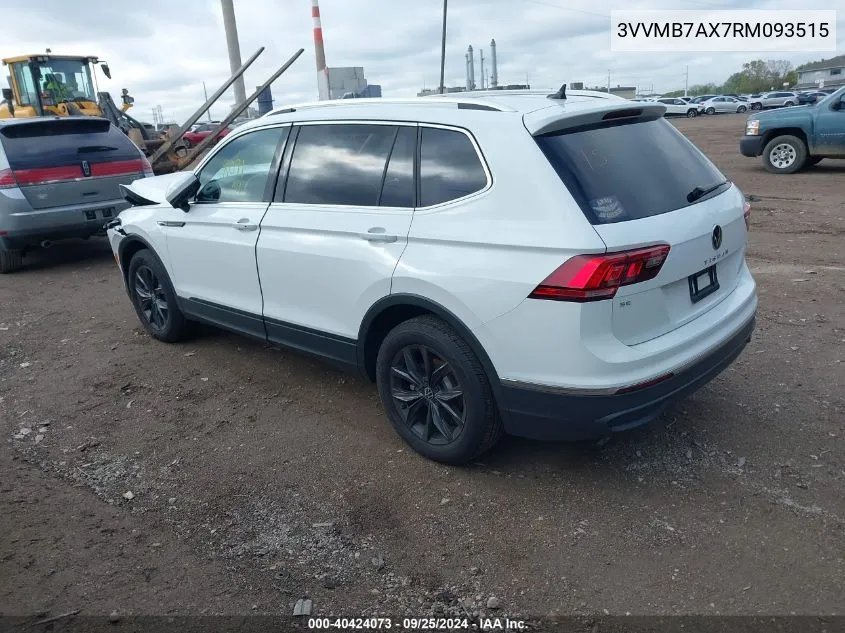 3VVMB7AX7RM093515 2024 Volkswagen Tiguan 2.0T Se