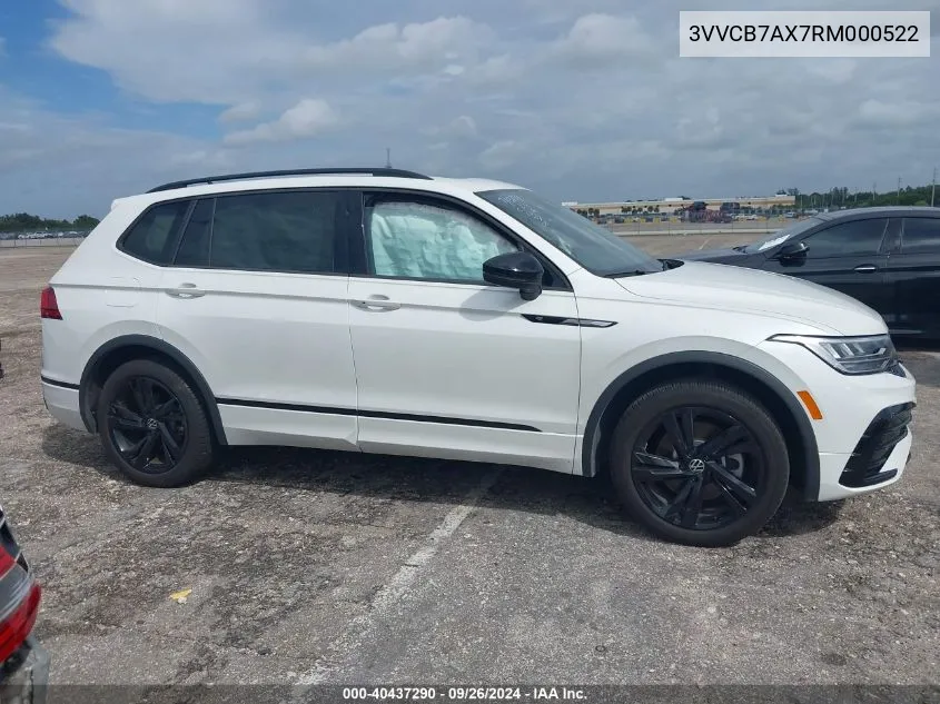 2024 Volkswagen Tiguan 2.0T Se R-Line Black/Se Black VIN: 3VVCB7AX7RM000522 Lot: 40437290