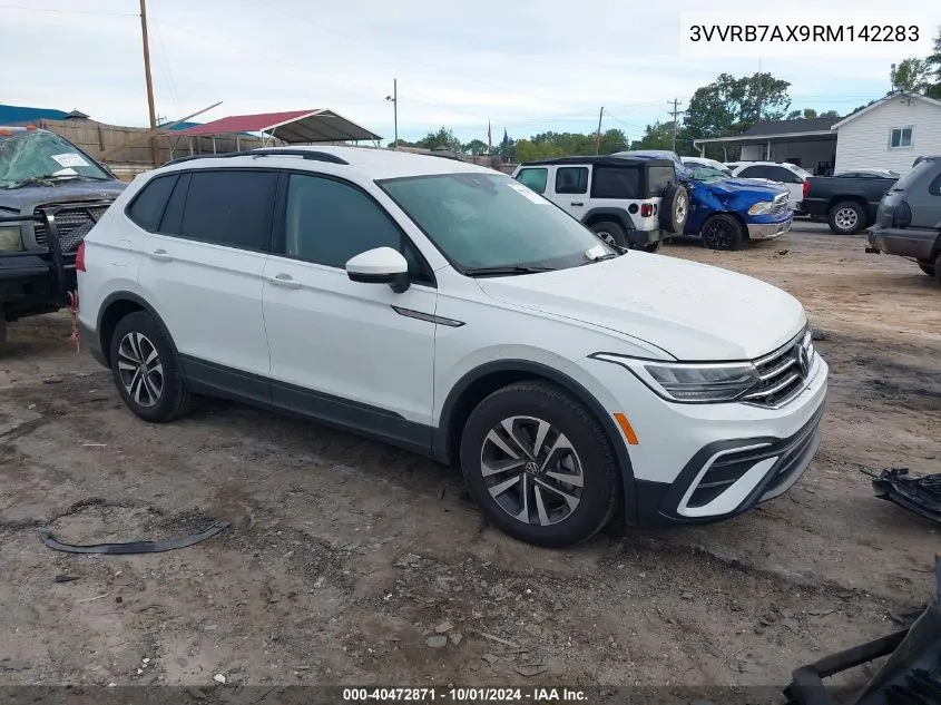 2024 Volkswagen Tiguan S VIN: 3VVRB7AX9RM142283 Lot: 40472871