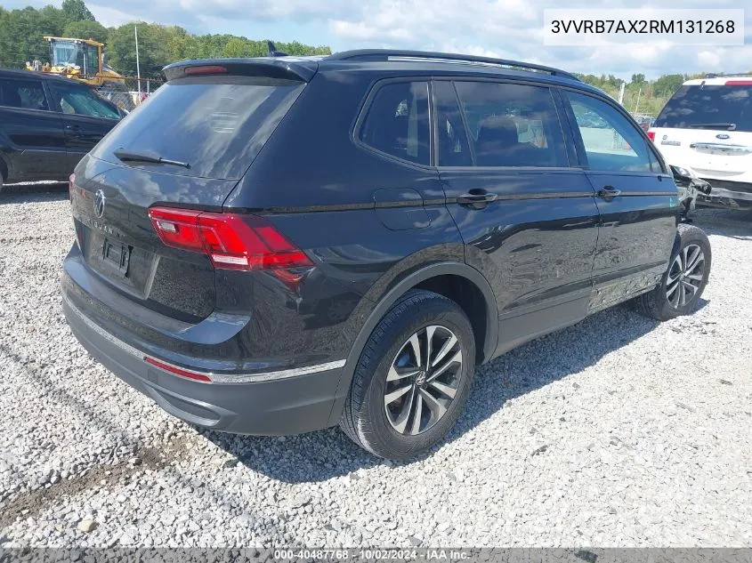 2024 Volkswagen Tiguan S VIN: 3VVRB7AX2RM131268 Lot: 40487768