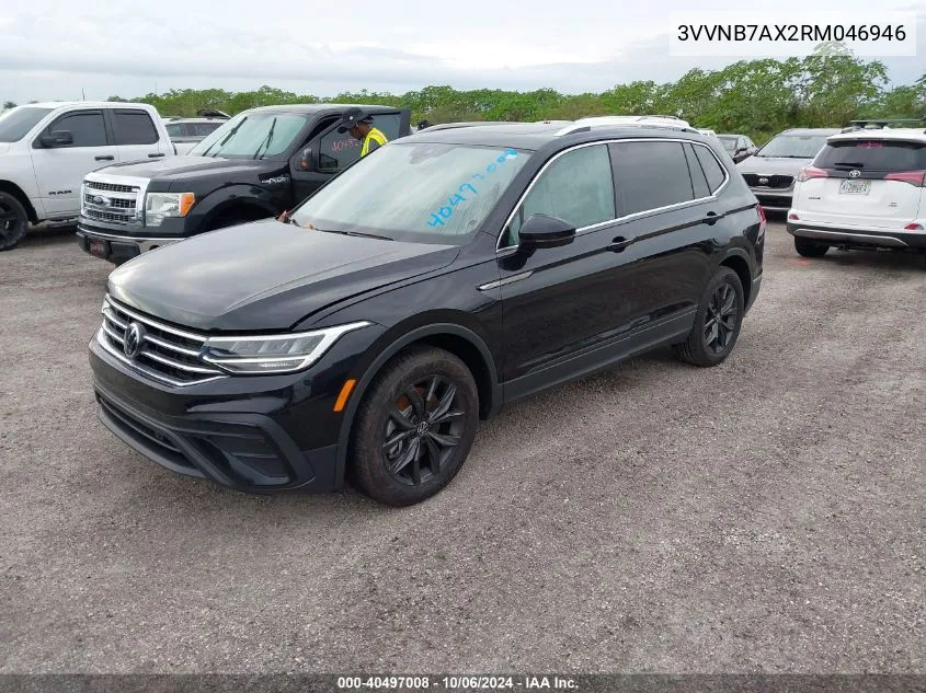 2024 Volkswagen Tiguan Se VIN: 3VVNB7AX2RM046946 Lot: 40497008