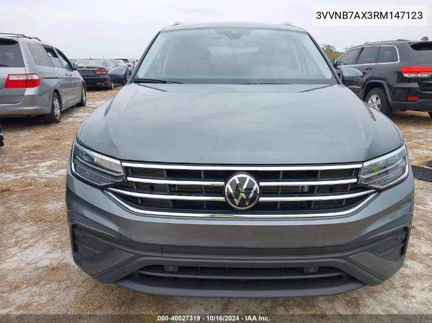 2024 Volkswagen Tiguan 2.0T Se/Wolfsburg Edition VIN: 3VVNB7AX3RM147123 Lot: 40527319