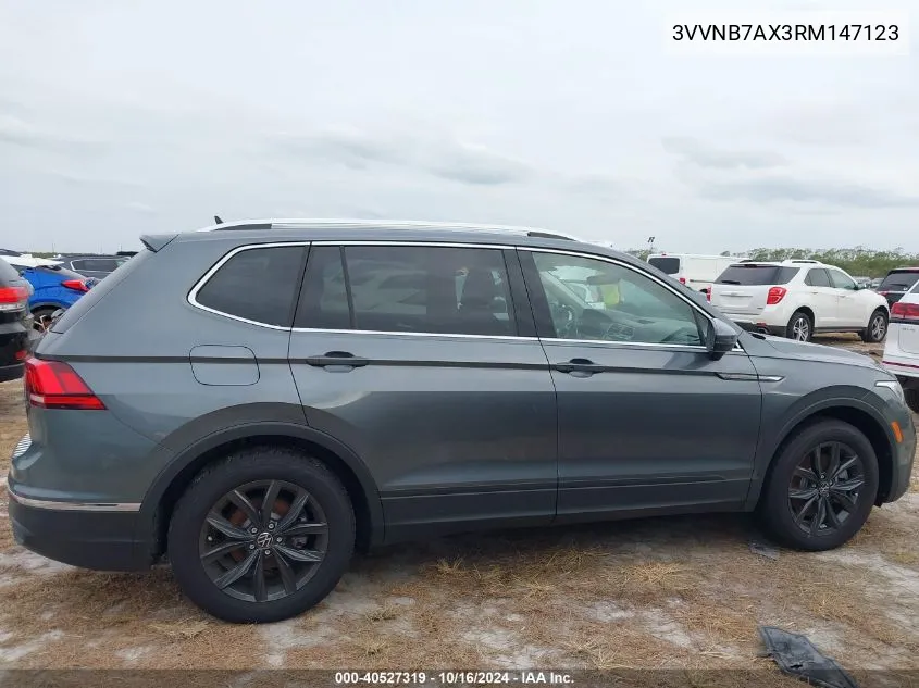 2024 Volkswagen Tiguan 2.0T Se/Wolfsburg Edition VIN: 3VVNB7AX3RM147123 Lot: 40527319