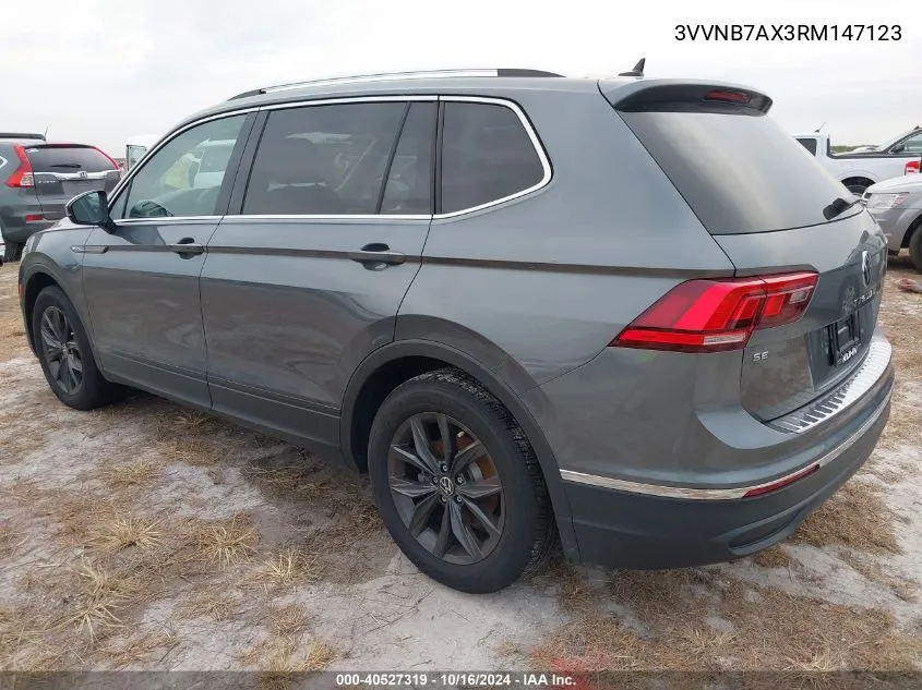 2024 Volkswagen Tiguan 2.0T Se/Wolfsburg Edition VIN: 3VVNB7AX3RM147123 Lot: 40527319