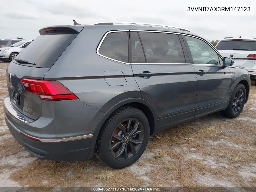 2024 Volkswagen Tiguan 2.0T Se/Wolfsburg Edition VIN: 3VVNB7AX3RM147123 Lot: 40527319