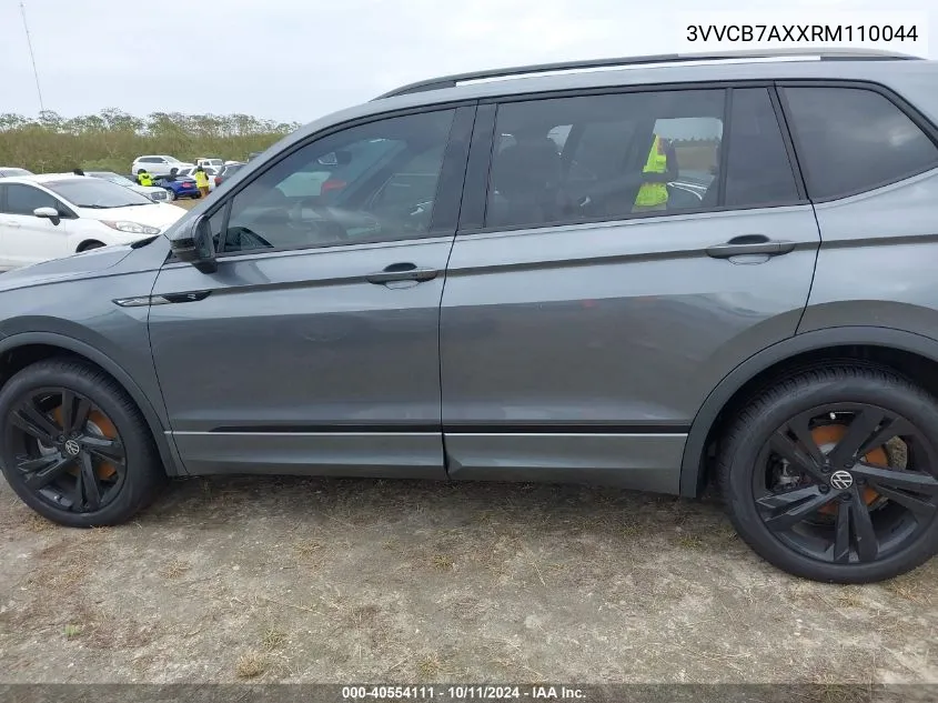 2024 Volkswagen Tiguan 2.0T Se R-Line Black/Se Black VIN: 3VVCB7AXXRM110044 Lot: 40554111