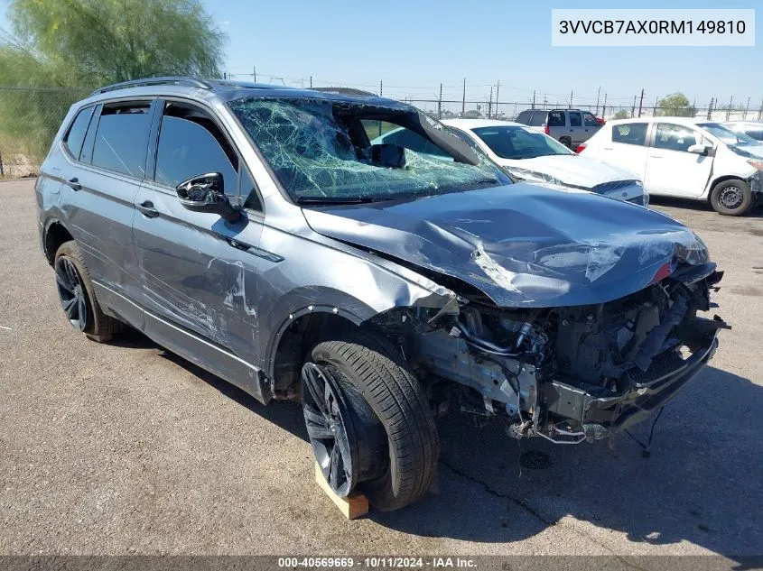 2024 Volkswagen Tiguan 2.0T Se R-Line Black/Se Black VIN: 3VVCB7AX0RM149810 Lot: 40569669