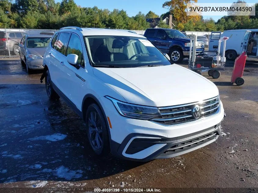 2024 Volkswagen Tiguan 2.0T Se/Wolfsburg Edition VIN: 3VV2B7AX8RM044590 Lot: 40591398