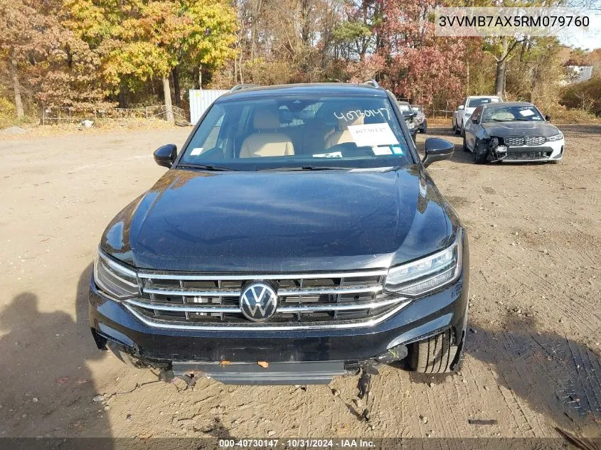 2024 Volkswagen Tiguan 2.0T Se/Wolfsburg Edition VIN: 3VVMB7AX5RM079760 Lot: 40730147