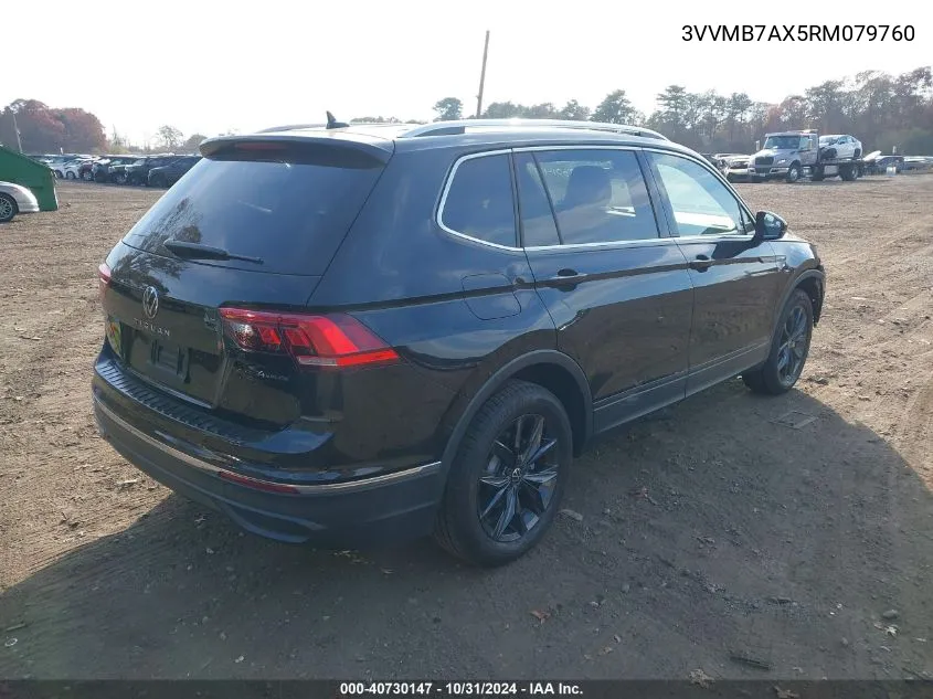 2024 Volkswagen Tiguan 2.0T Se/Wolfsburg Edition VIN: 3VVMB7AX5RM079760 Lot: 40730147