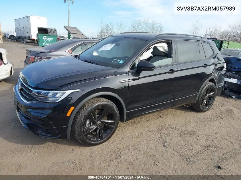 2024 Volkswagen Tiguan 2.0T Se R-Line Black VIN: 3VV8B7AX2RM057989 Lot: 40764701