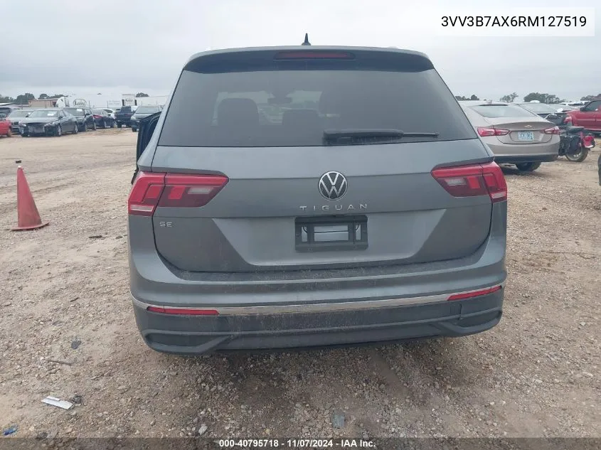 2024 Volkswagen Tiguan 2.0T Se/Wolfsburg Edition VIN: 3VV3B7AX6RM127519 Lot: 40795718