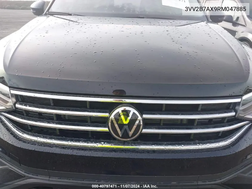 2024 Volkswagen Tiguan 2.0T Se/Wolfsburg Edition VIN: 3VV2B7AX9RM047885 Lot: 40797471