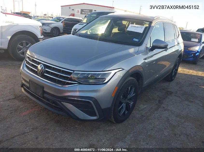 2024 Volkswagen Tiguan 2.0T Se/Wolfsburg Edition VIN: 3VV2B7AX0RM045152 Lot: 40804572