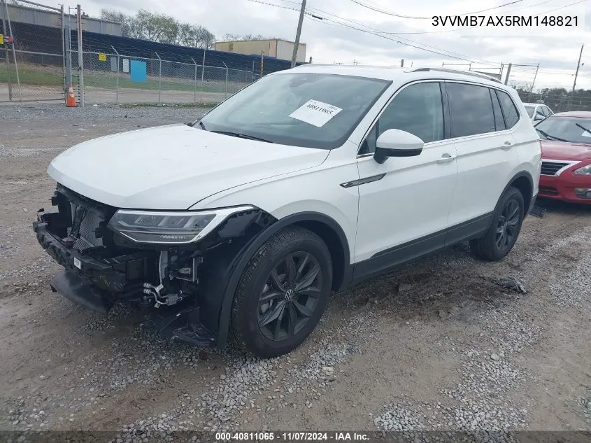 2024 Volkswagen Tiguan 2.0T Se/Wolfsburg Edition VIN: 3VVMB7AX5RM148821 Lot: 40811065