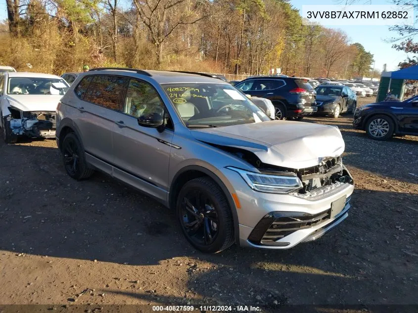 2024 Volkswagen Tiguan 2.0T Se R-Line Black VIN: 3VV8B7AX7RM162852 Lot: 40827599