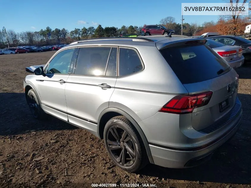 2024 Volkswagen Tiguan 2.0T Se R-Line Black VIN: 3VV8B7AX7RM162852 Lot: 40827599