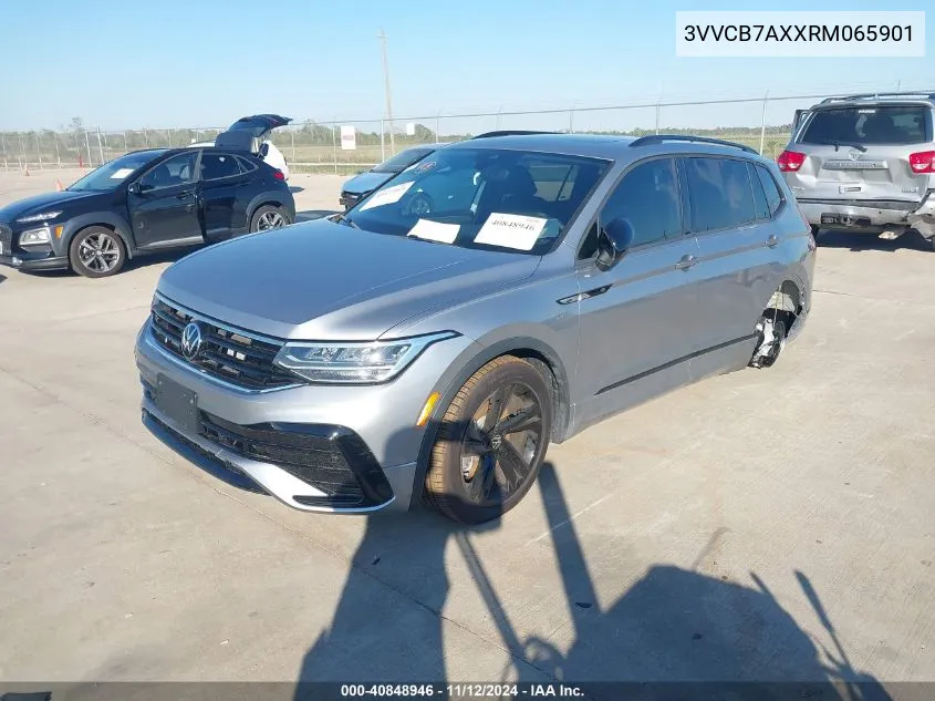 2024 Volkswagen Tiguan 2.0T Se R-Line Black/Se Black VIN: 3VVCB7AXXRM065901 Lot: 40848946