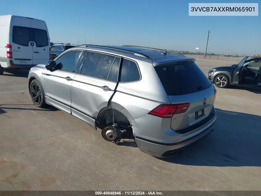 2024 Volkswagen Tiguan 2.0T Se R-Line Black/Se Black VIN: 3VVCB7AXXRM065901 Lot: 40848946