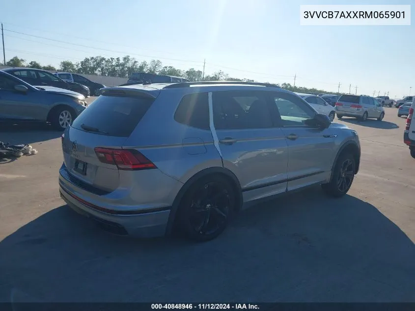 2024 Volkswagen Tiguan 2.0T Se R-Line Black/Se Black VIN: 3VVCB7AXXRM065901 Lot: 40848946