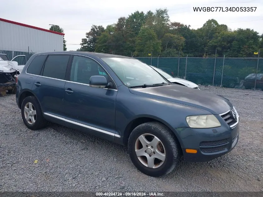 WVGBC77L34D053357 2004 Volkswagen Touareg V6