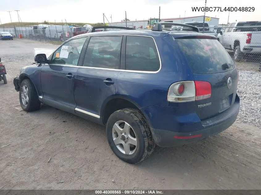 WVGBC77L44D048829 2004 Volkswagen Touareg 3.2