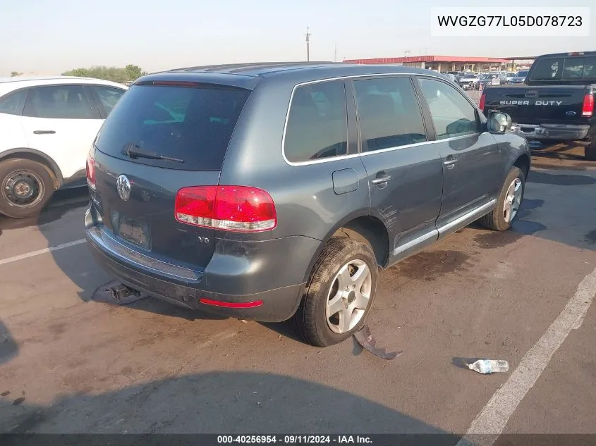 WVGZG77L05D078723 2005 Volkswagen Touareg V6