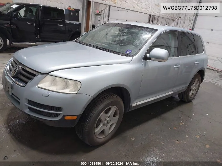 WVGBG77L75D012798 2005 Volkswagen Touareg V6