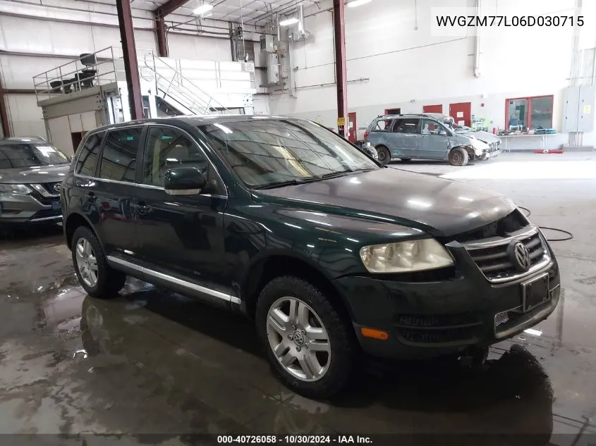 2006 Volkswagen Touareg V8 VIN: WVGZM77L06D030715 Lot: 40726058