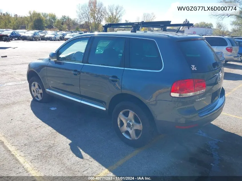 WVGZG77LX6D000774 2006 Volkswagen Touareg V6