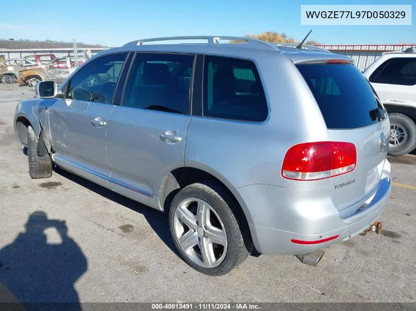 2007 Volkswagen Touareg V6 VIN: WVGZE77L97D050329 Lot: 40813491