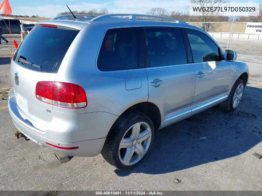 2007 Volkswagen Touareg V6 VIN: WVGZE77L97D050329 Lot: 40813491