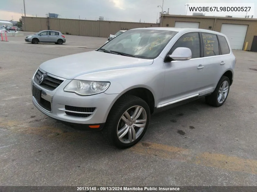 WVGBE67L98D000527 2008 Volkswagen Touareg V6