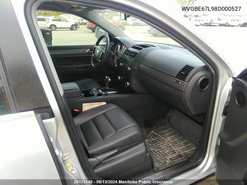 WVGBE67L98D000527 2008 Volkswagen Touareg V6