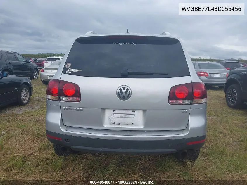 WVGBE77L48D055456 2008 Volkswagen Touareg 2 Vr6 Fsi