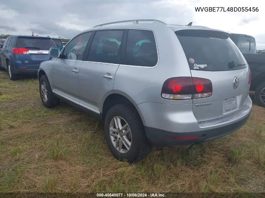 WVGBE77L48D055456 2008 Volkswagen Touareg 2 Vr6 Fsi