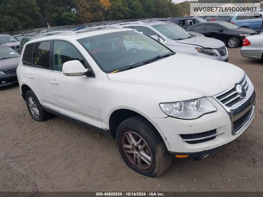 2009 Volkswagen Touareg 2 Vr6 Fsi VIN: WVGBE77L69D006907 Lot: 40600839