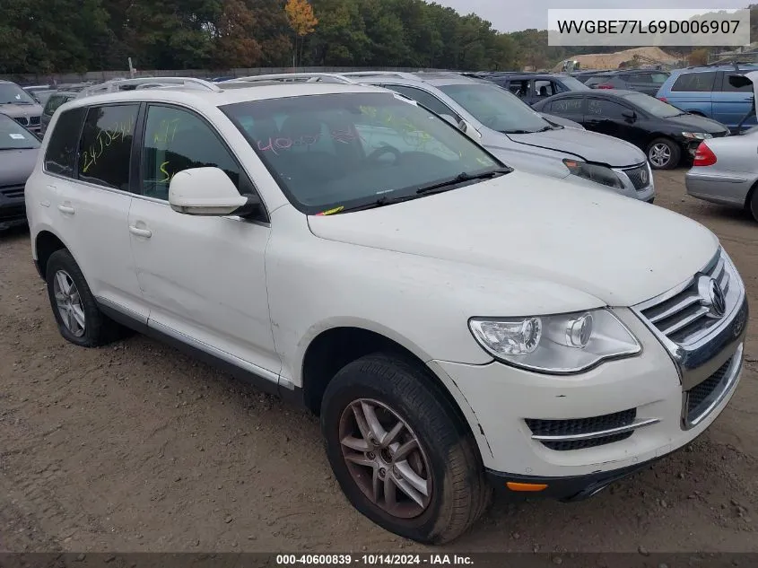 2009 Volkswagen Touareg 2 Vr6 Fsi VIN: WVGBE77L69D006907 Lot: 40600839