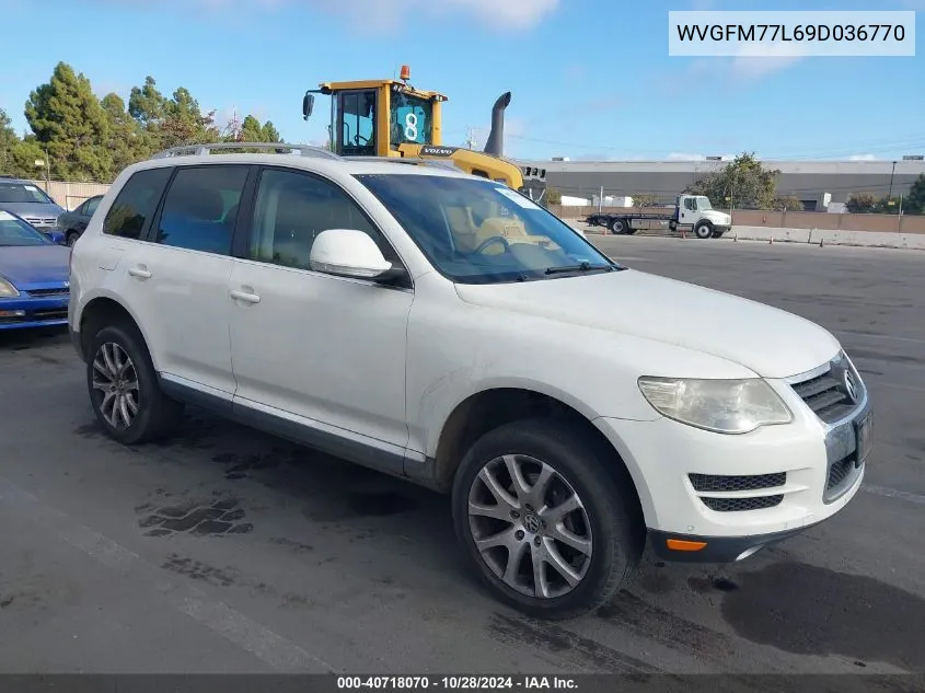 2009 Volkswagen Touareg 2 V6 Tdi VIN: WVGFM77L69D036770 Lot: 40718070