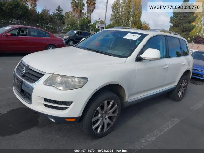 2009 Volkswagen Touareg 2 V6 Tdi VIN: WVGFM77L69D036770 Lot: 40718070