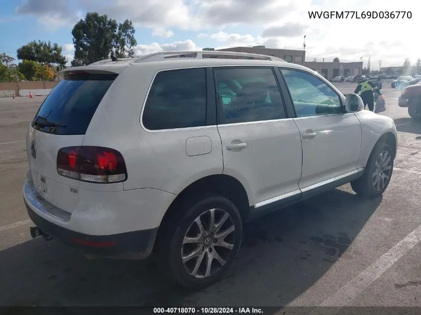 2009 Volkswagen Touareg 2 V6 Tdi VIN: WVGFM77L69D036770 Lot: 40718070