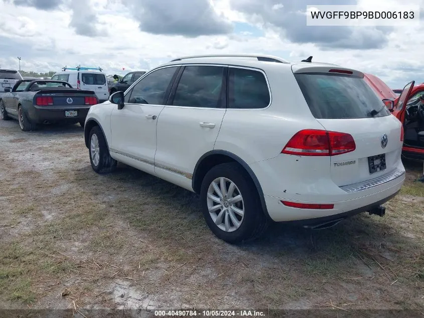 WVGFF9BP9BD006183 2011 Volkswagen Touareg V6