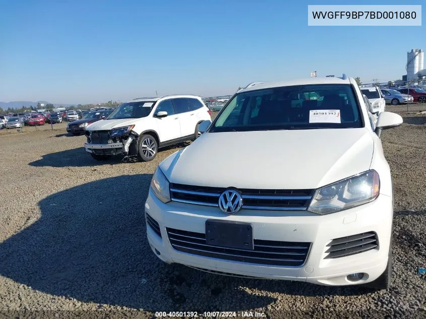 WVGFF9BP7BD001080 2011 Volkswagen Touareg Vr6 Sport