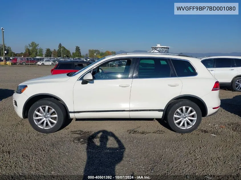 WVGFF9BP7BD001080 2011 Volkswagen Touareg Vr6 Sport