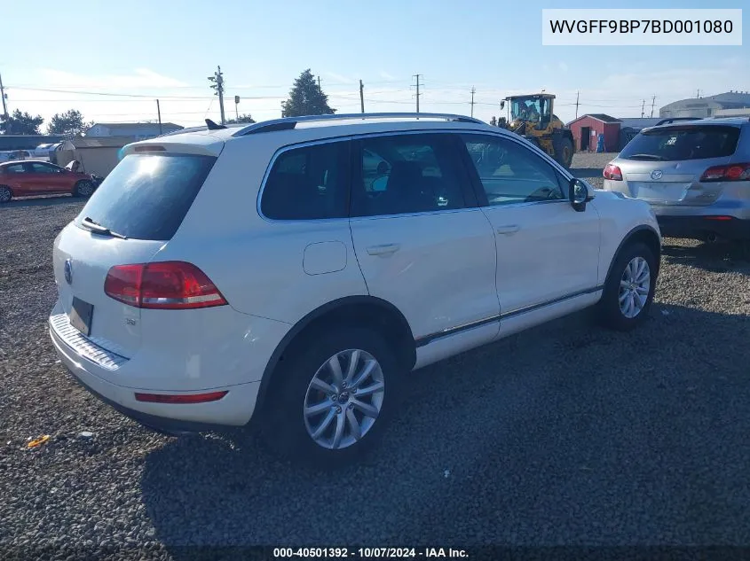 WVGFF9BP7BD001080 2011 Volkswagen Touareg Vr6 Sport